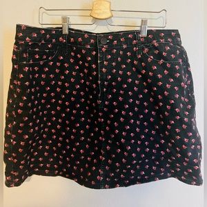 Forever 21 plus denim skirt